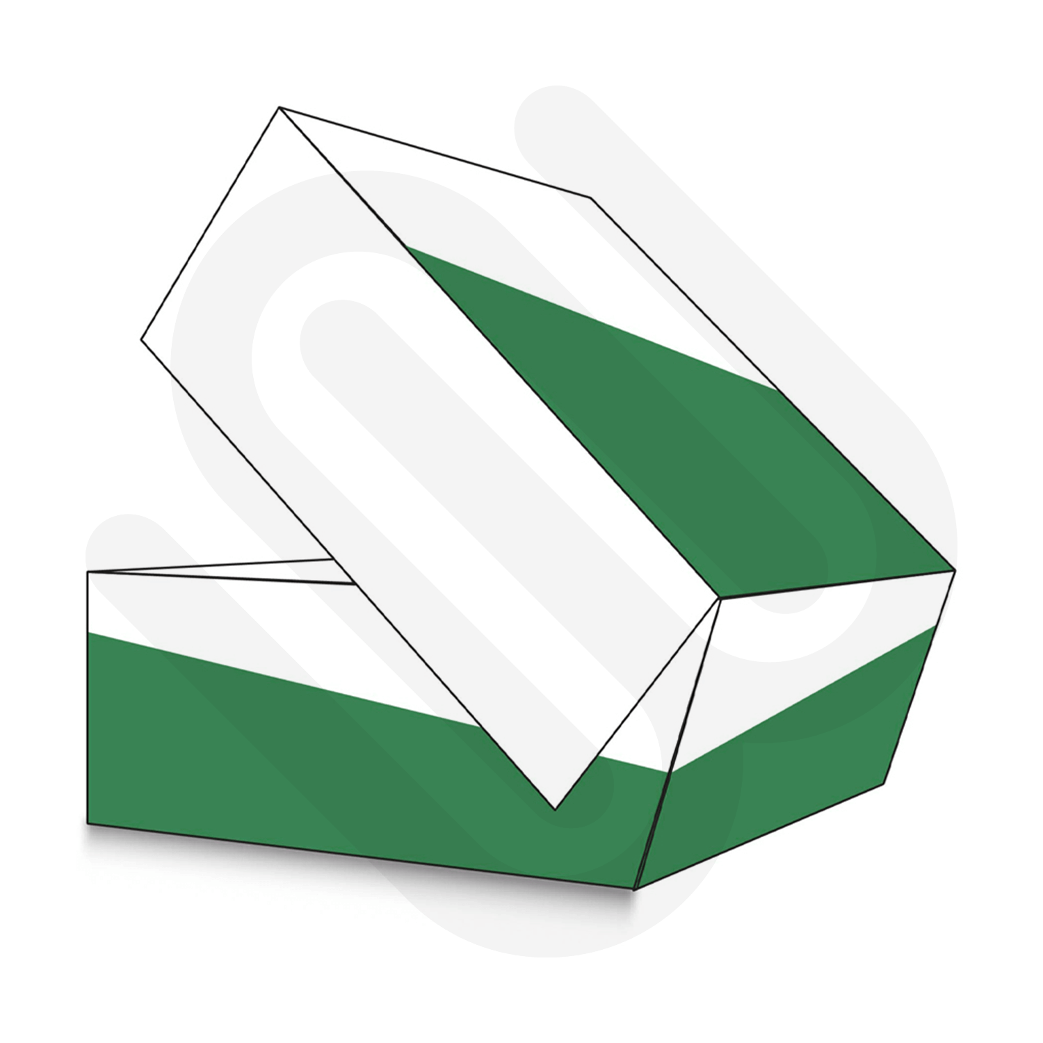 Four Corner Cake Box